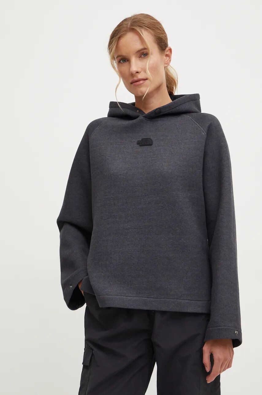 

Свободная толстовка The North Face, серый