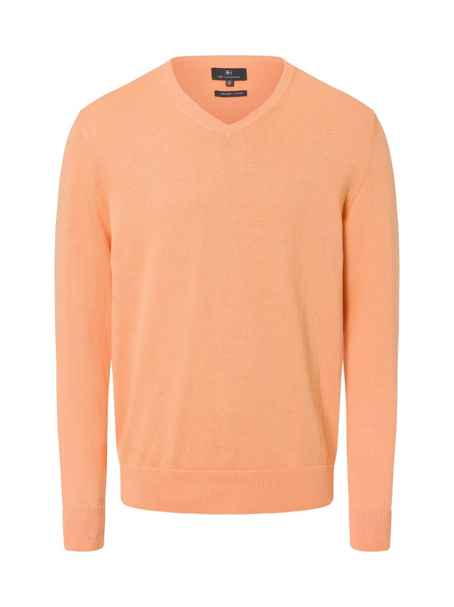 

Свитер с v-образным вырезом Nils Sundström Sweater, цвет apricot