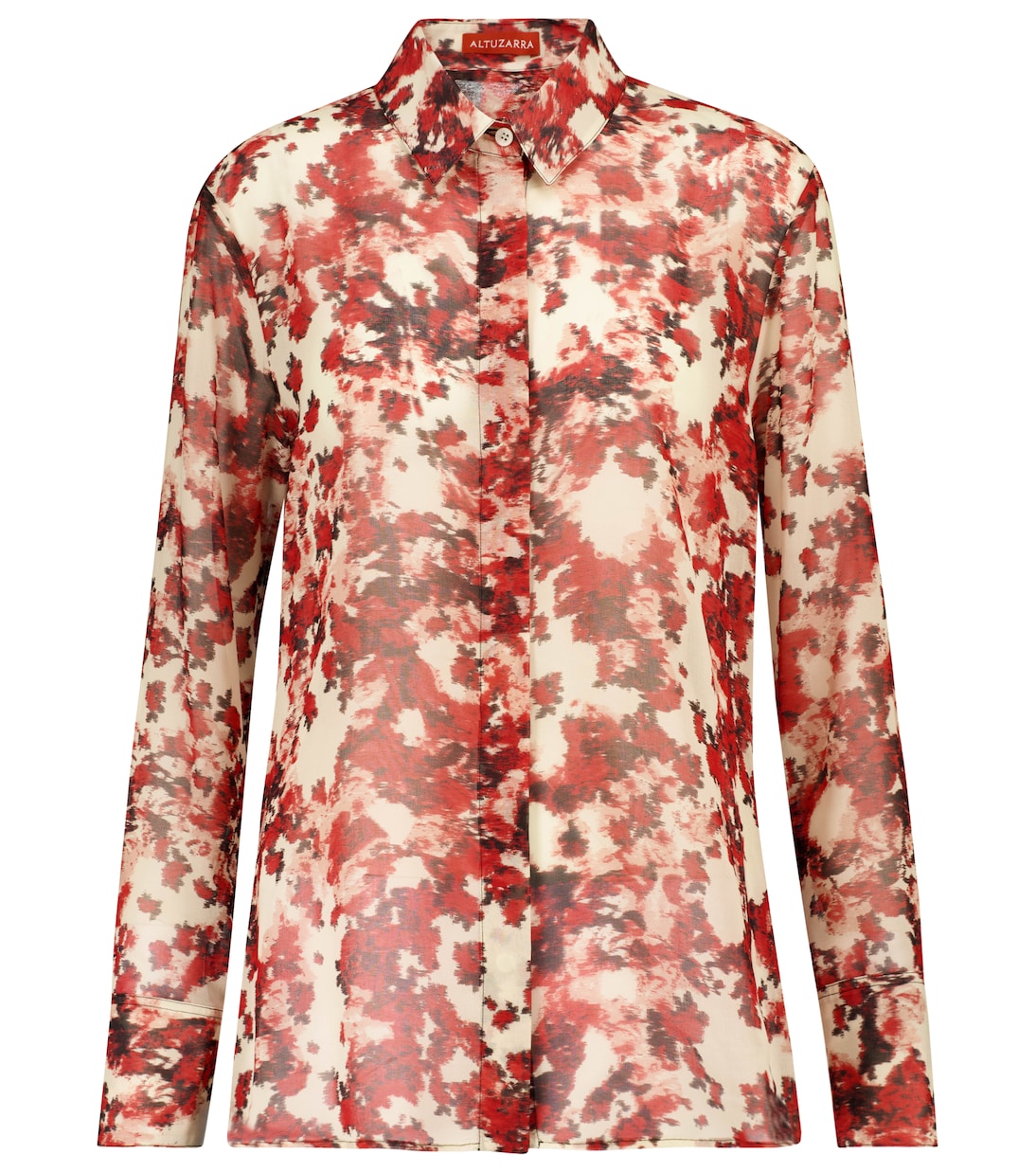

Цветочная рубашка Чика Altuzarra, Goji Ikat Allover