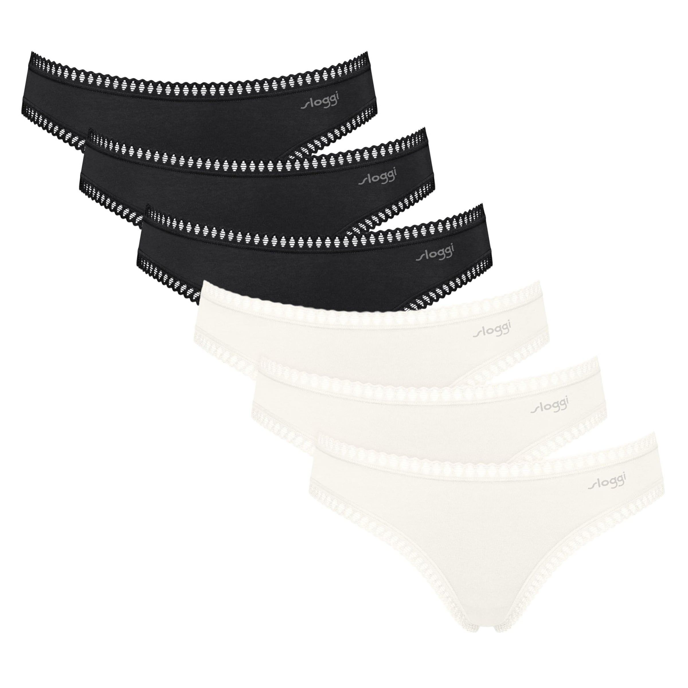 

SLOGGI Трусики в черном и белом цвете