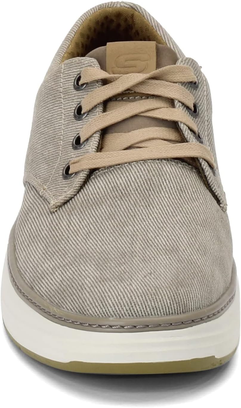 Мужские кеды Skechers Ederson Moreno из канвы, хаки — фото 4