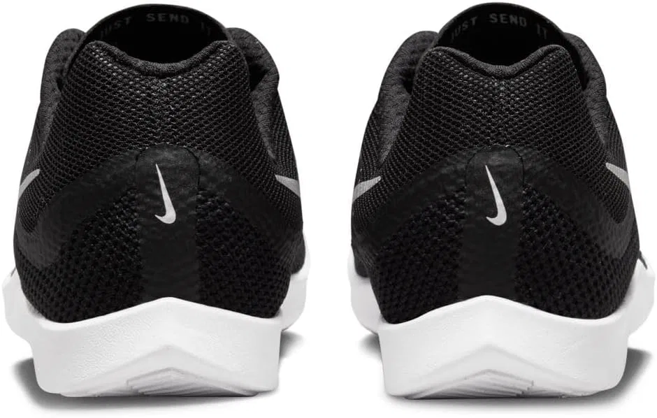 Мужские кроссовки Nike Zoom Rival Distance Trainers, Black Metallic Silver Dk Smoke Grey — фото 2