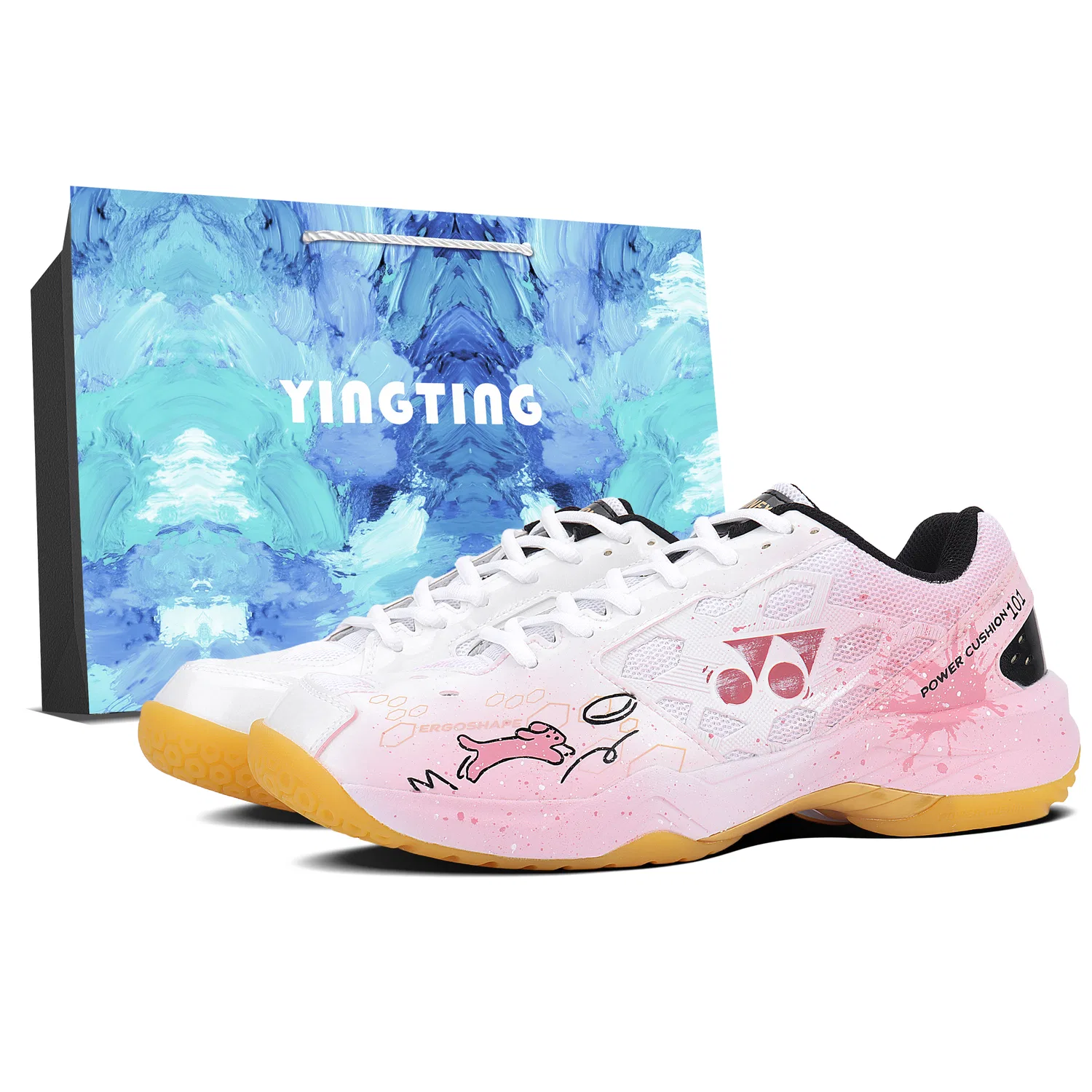 Кроссовки для бадминтона низкие YONEX Pink