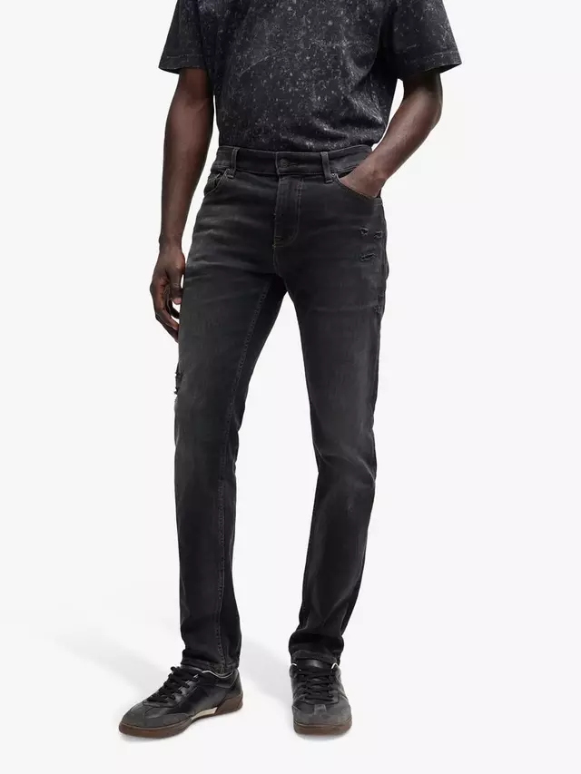 

Джинсы HUGO BOSS BOSS Delaware Slim Fit, цвет dark grey