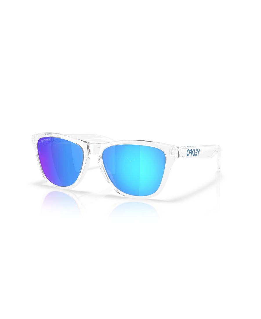 

Мужские круглые солнцезащитные очки, Frogskins S OO9508 Oakley, Polished Clear, Blue