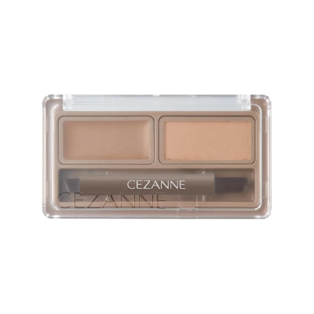 Воск и пудра для бровей «W1 Light Brown» от Cezanne Cezanne