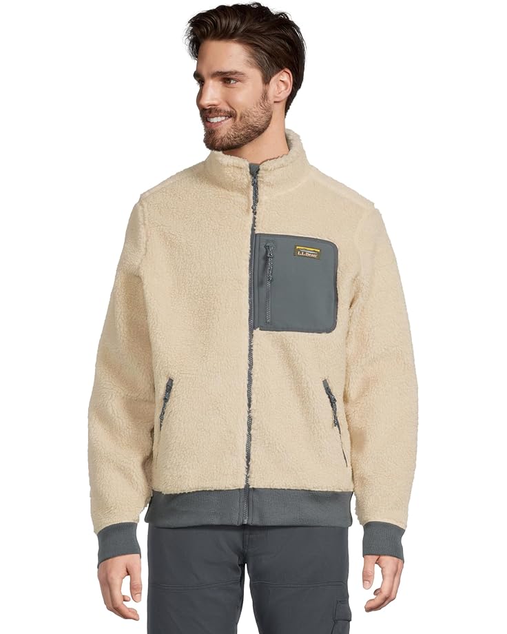 

Мужская куртка L.L.Bean Bean's Sherpa Fleece Regular, Natural