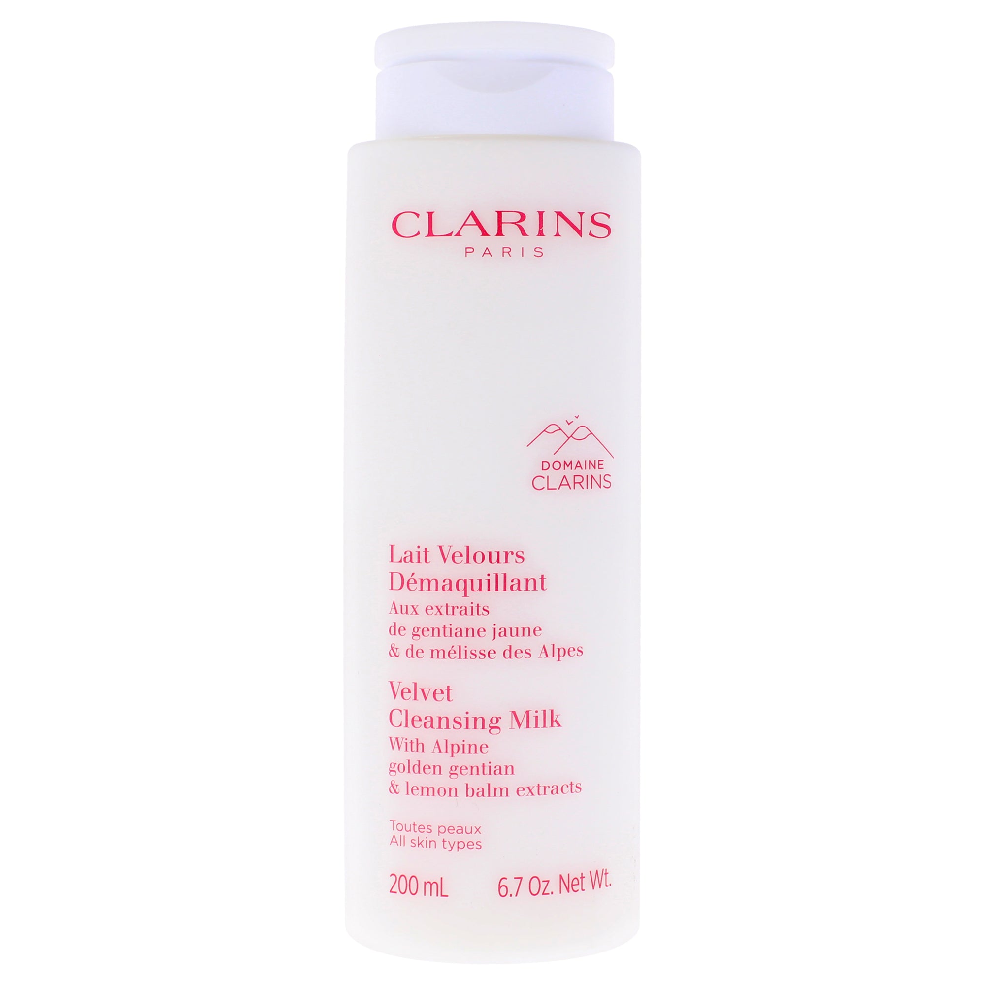 

Очищающее молочко Velvet от Clarins для женщин - 190 мл, прозрачный