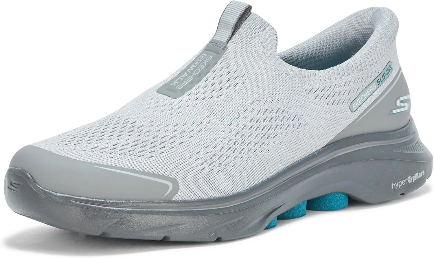 Мужские кроссовки Skechers Hands Free Go Walk 7-Easy on Evolution, серый