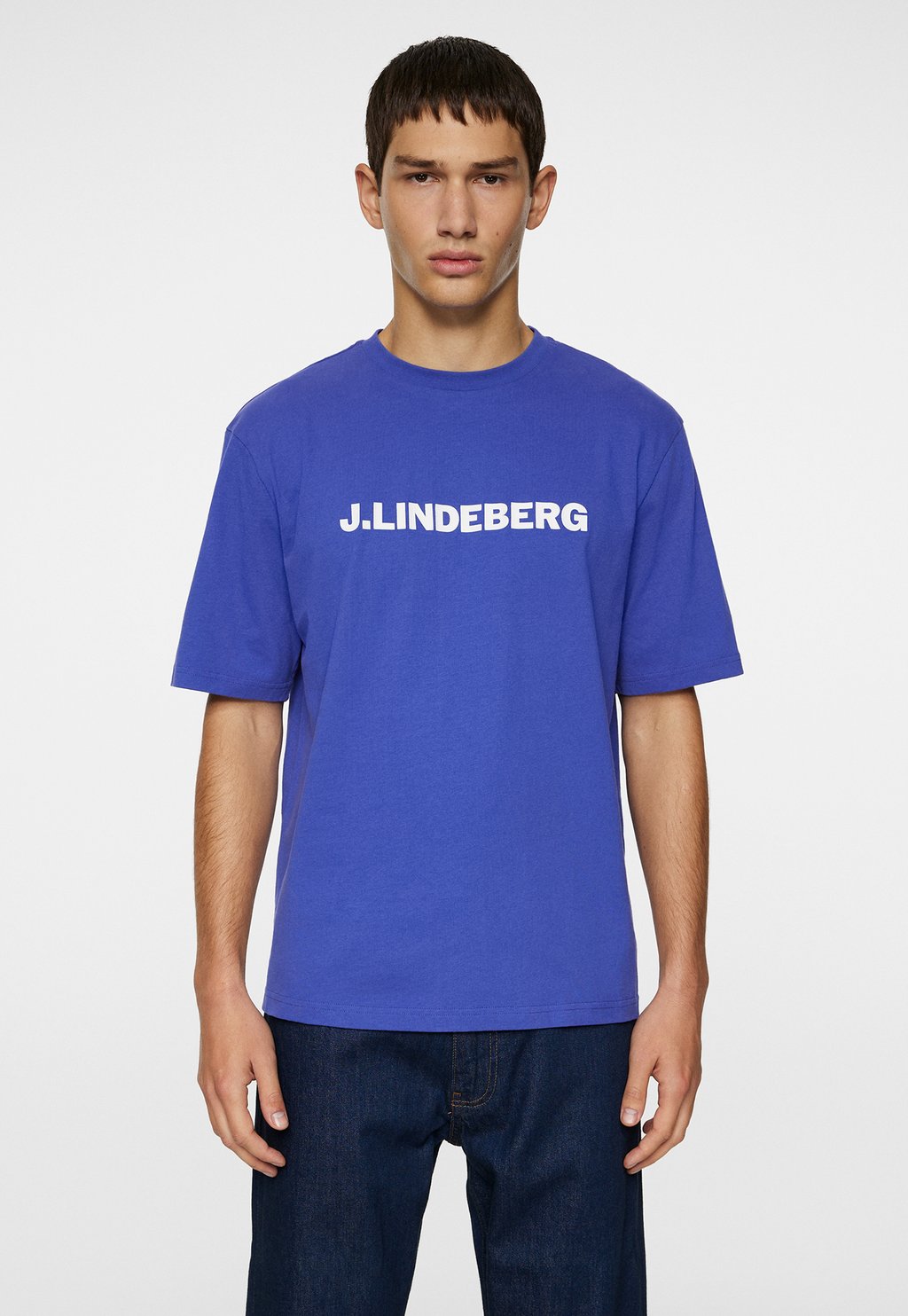 

Футболка с принтом J.LINDEBERG, синий