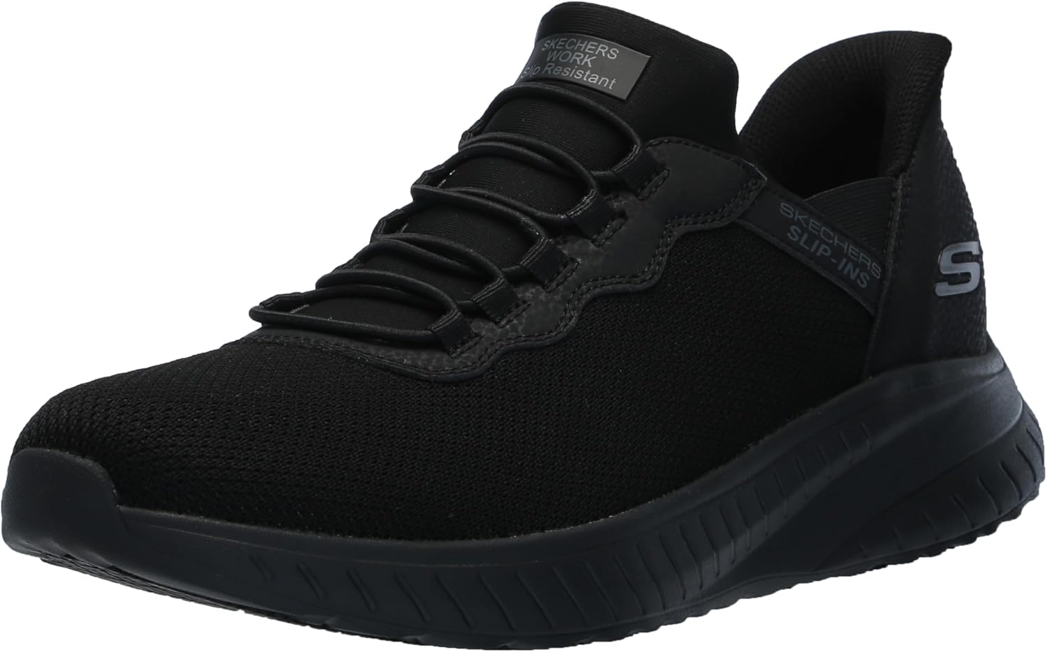 

Мужские слипоны Skechers Hands Free Squad Chaos - обувь Stivig, черный