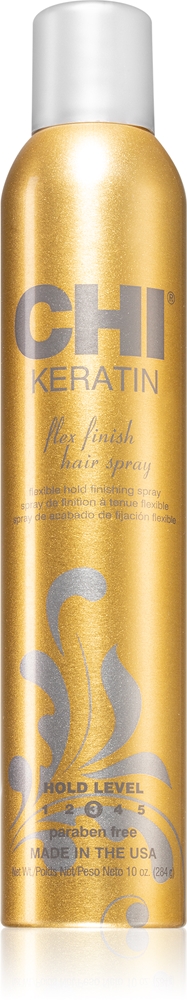

Лак для волос Keratin Flex Finish с кератином Chi, 284 мл