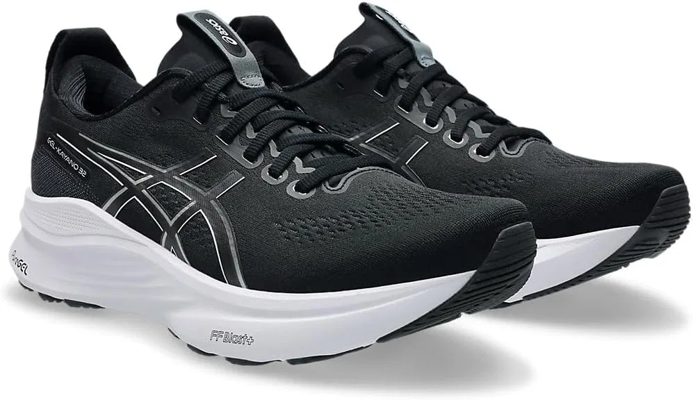 Мужские беговые кроссовки ASICS Gel-Kayano 32, Black White — фото 4