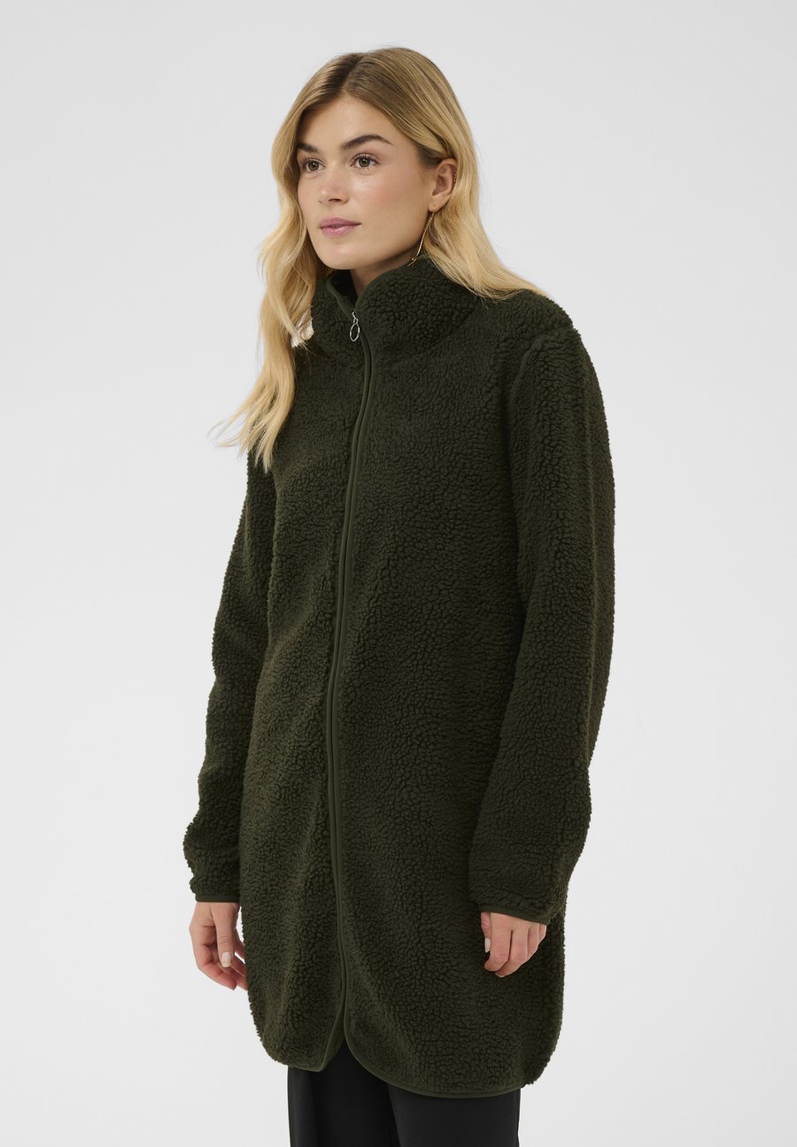 

Флисовая куртка Love Copenhagen LCVIGGA LONG JACKET, Deep Depths/Green