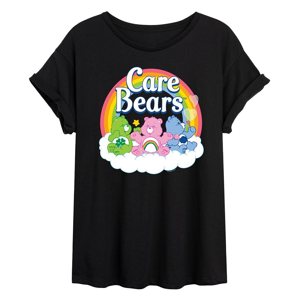 

Струящаяся футболка Care Bears для юниоров Licensed Character, черный