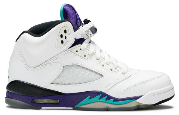 Кроссовки 5 ретро Air Jordan, белый — фото 2