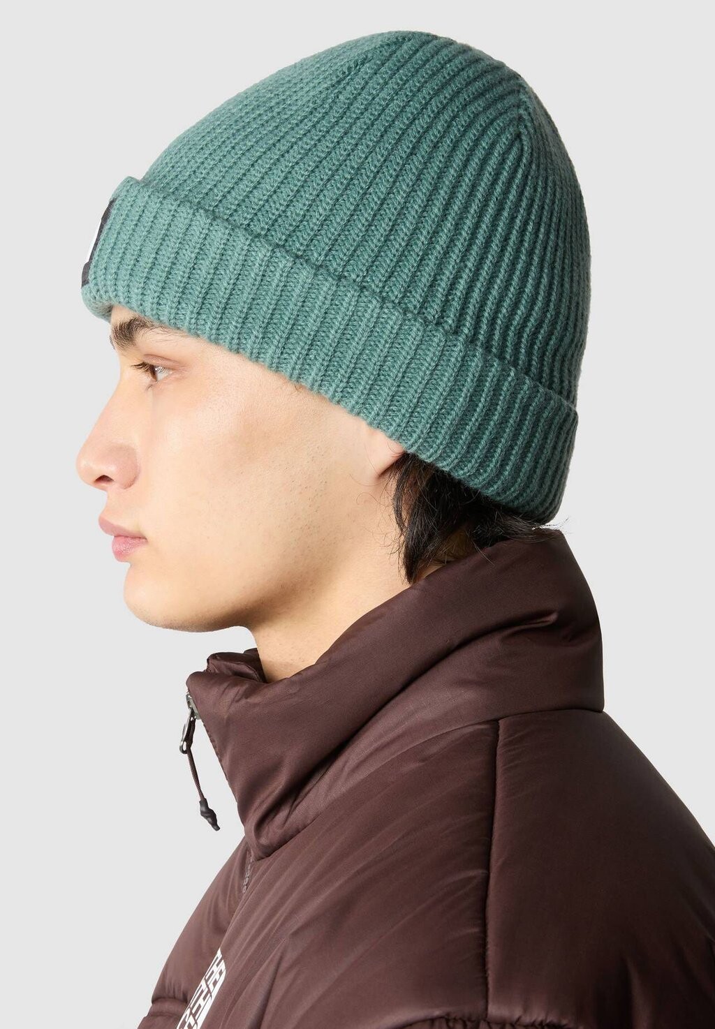 

Шапка SALTY LINED BEANIE The North Face, темно-зеленый