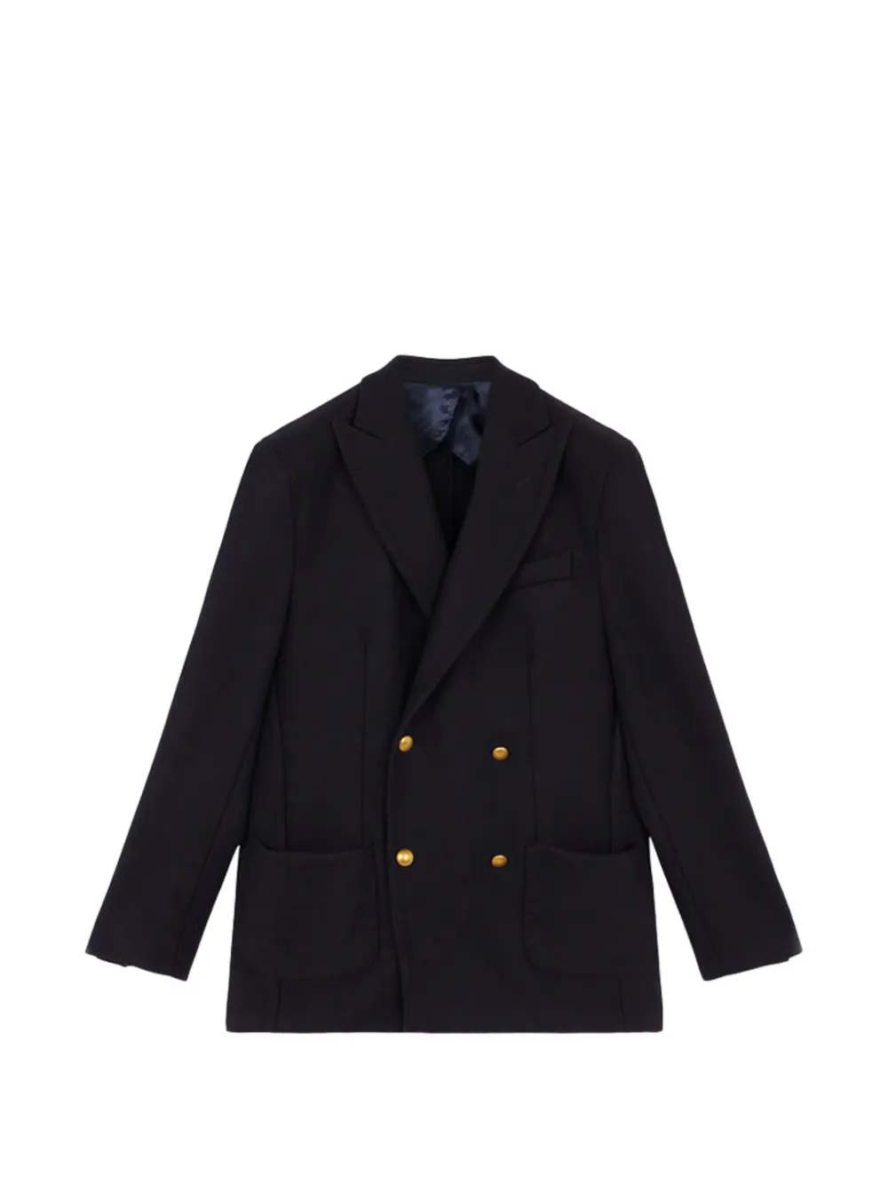 

Двубортный пиджак David Fortela, синий