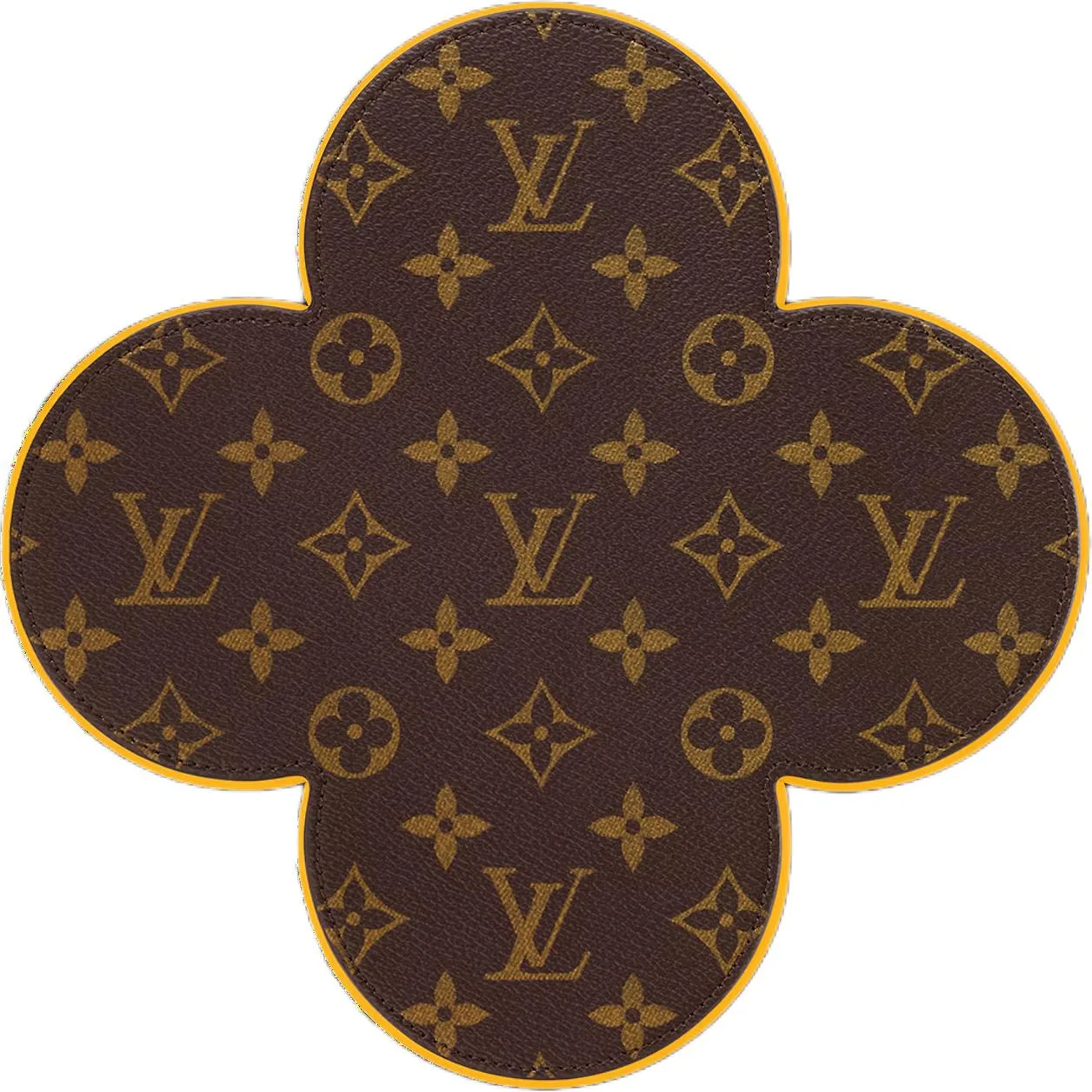 LOUIS VUITTON Деревянная шкатулка для украшений желтая — фото 3