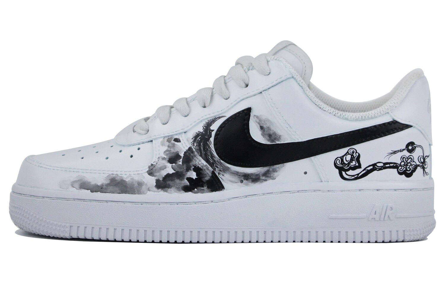

Мужские кроссовки для скейтбординга Nike Air Force 1, Black