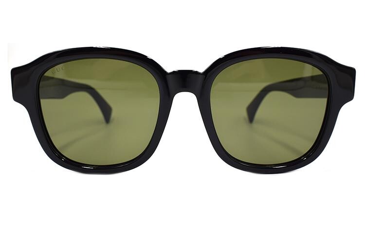 

GUCCI Мужские солнцезащитные очки, Black/dark green