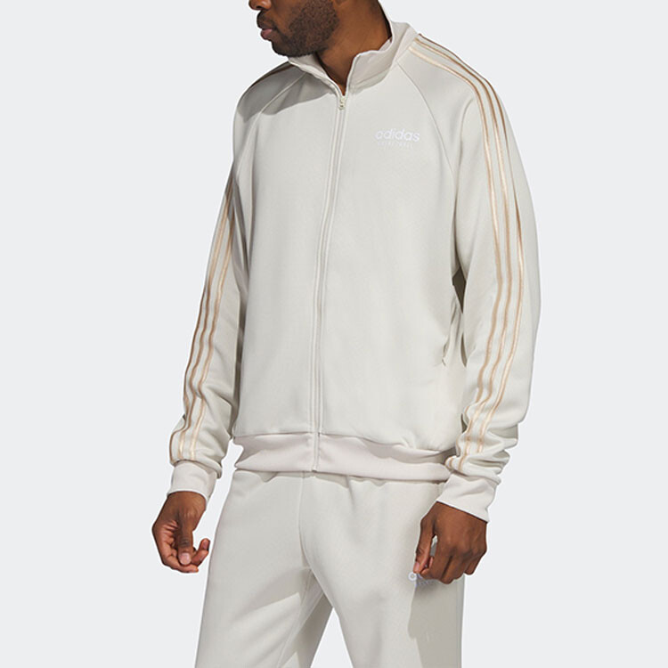 Куртка мужская пастельно-желтая Adidas, светло-желтый — фото 2