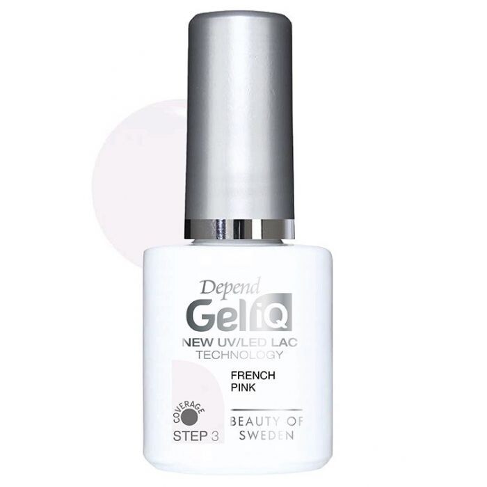 

Лак для ногтей Esmalte de Uñas Semipermanente Depend Gel Iq, French Pink