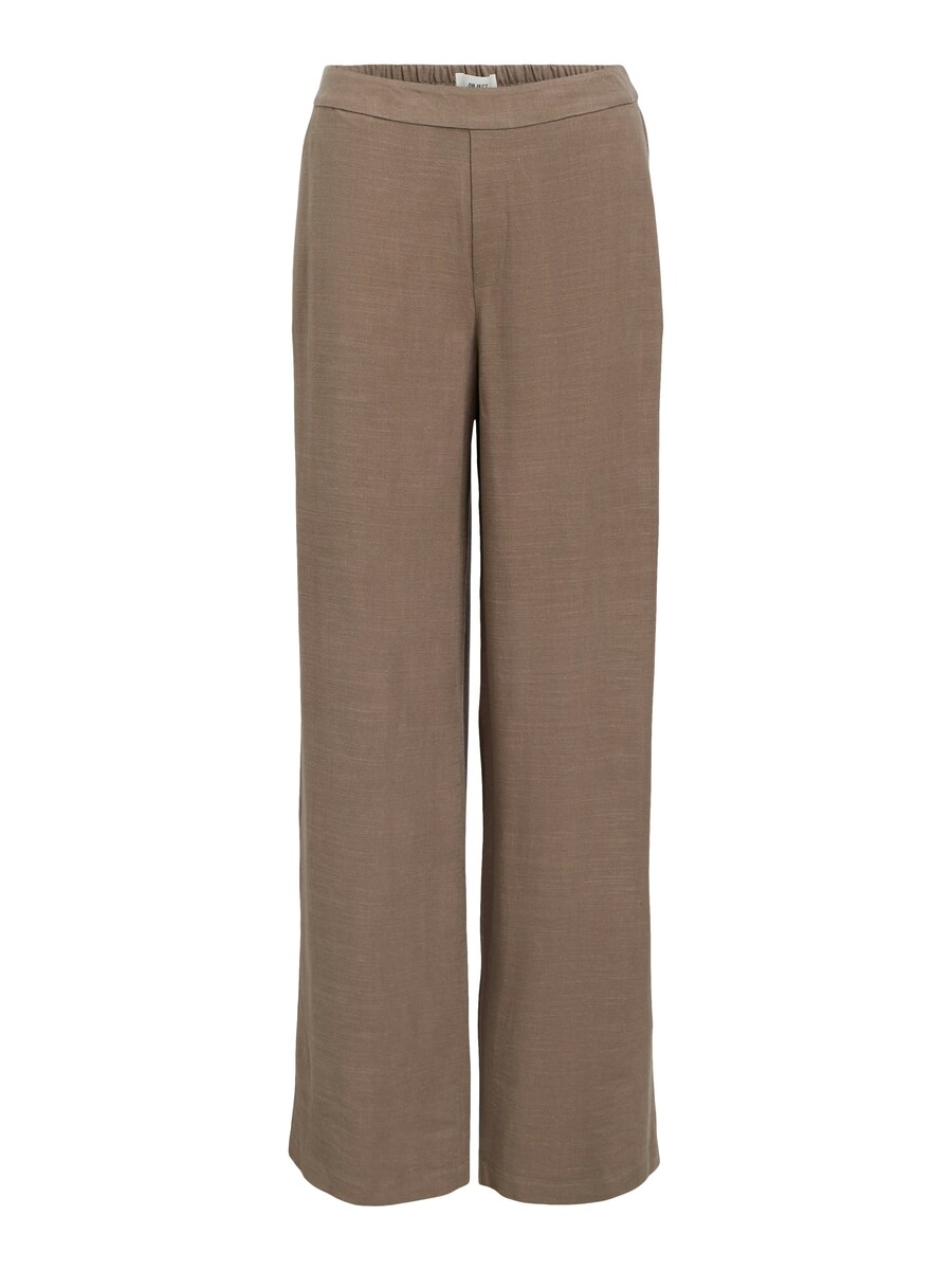 

Широкие брюки OBJECT OBJSanne Aline, цвет Muddy colored