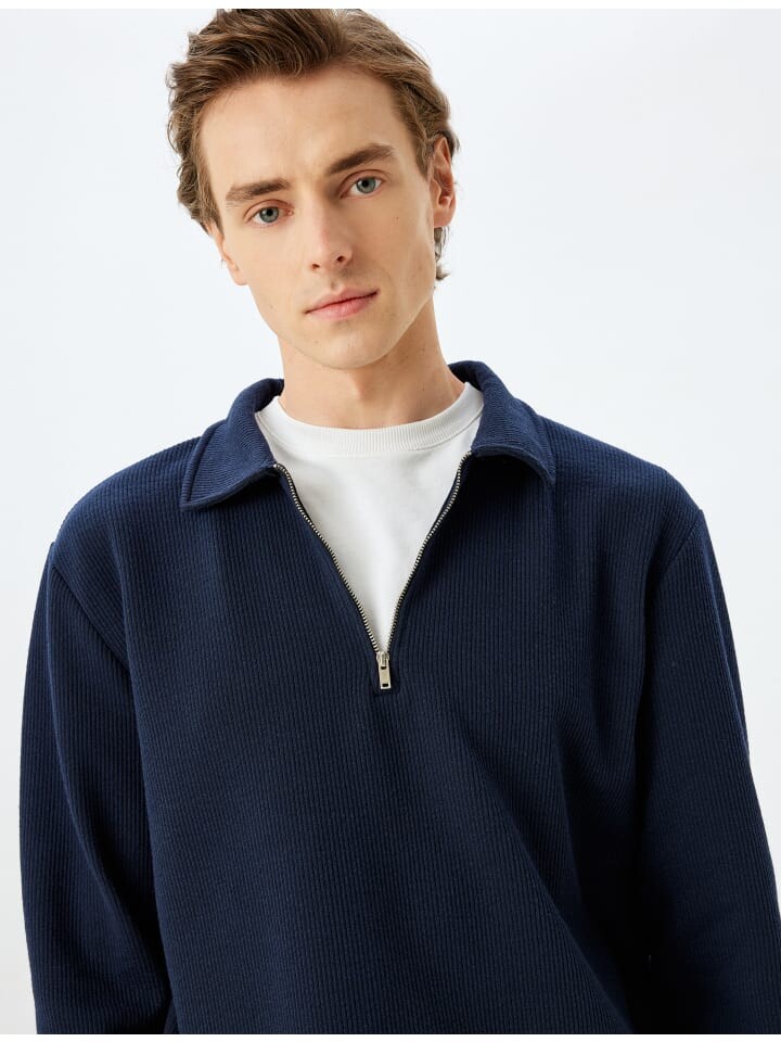 

Толстовка KOTON Sweatshirt, цвет Marineblau