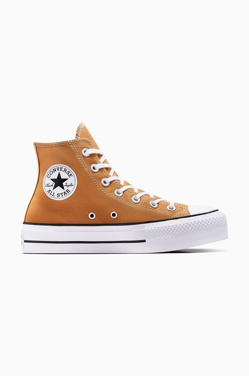 Кроссовки Converse Chuck Taylor All Star Lift, желтый — фото 2