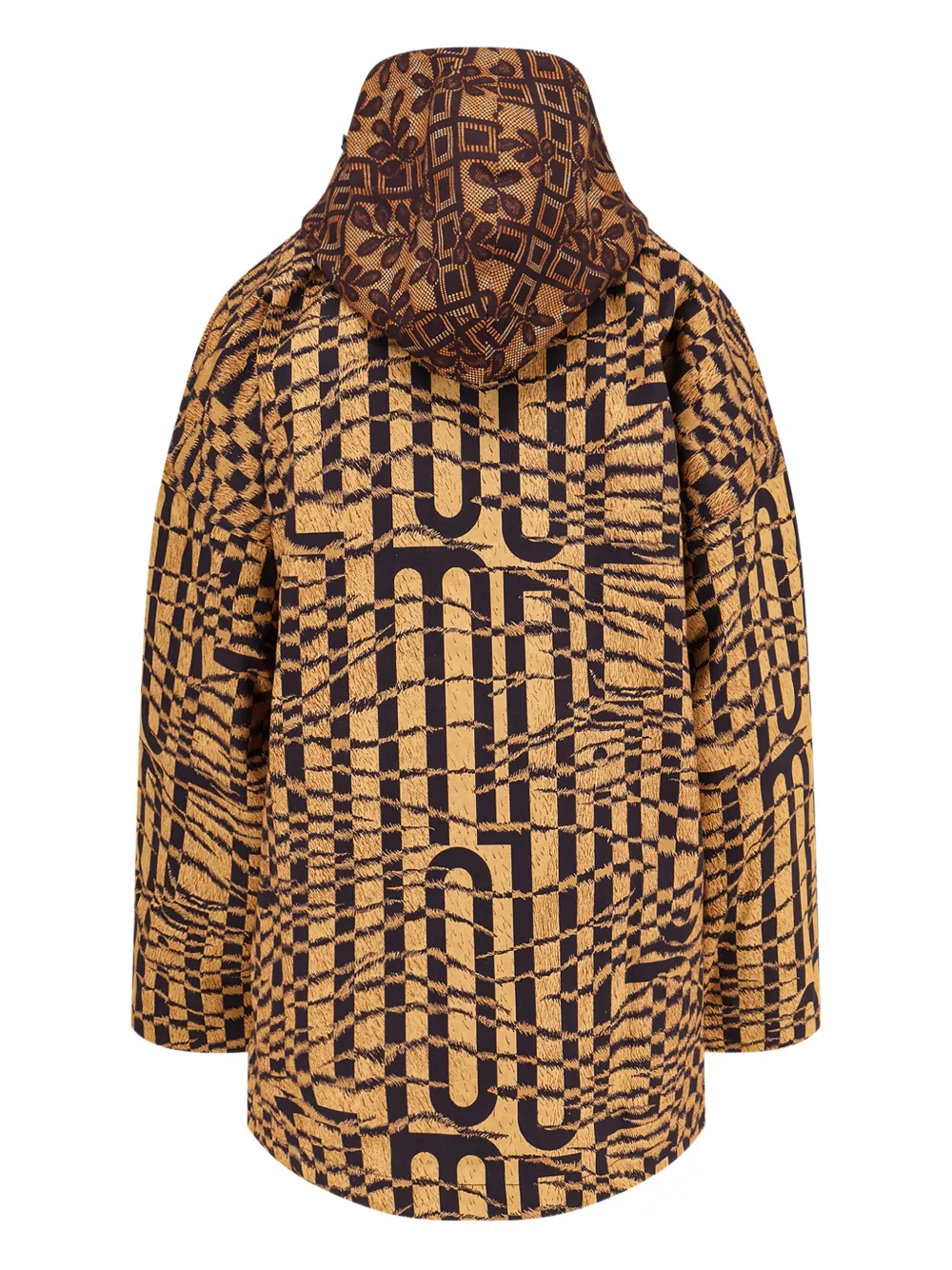 

Пальто Estro с капюшоном и карманами Pierre-Louis Mascia, коричневый