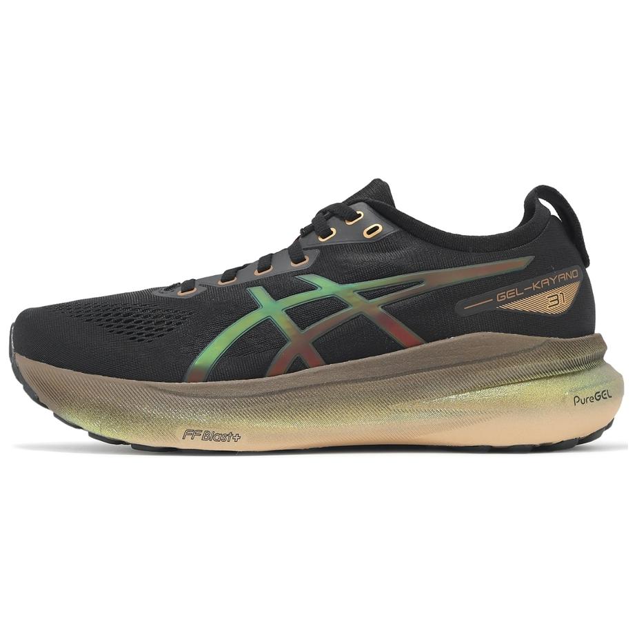

ASICS Кроссовки для бега Gel Kayano 31 с низким верхом, износостойкие, дышащие, черные, мужские