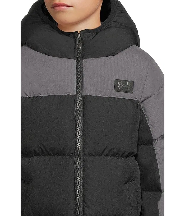 Пуховик Tuckerman Puffer Jacket Under Armour Kids, Black — фото 3