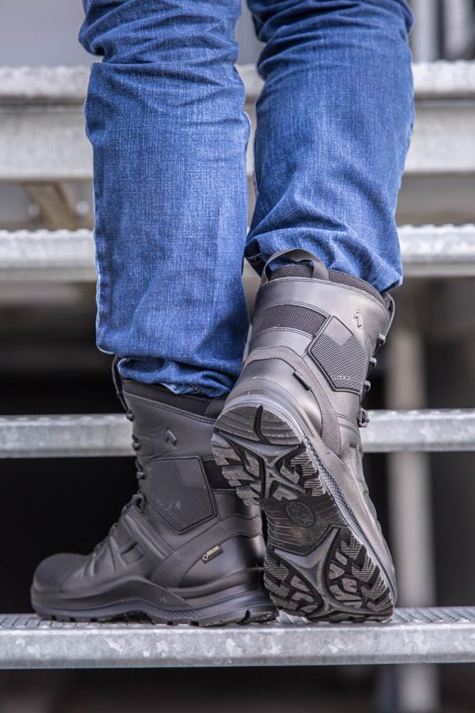 Тактические ботинки HAIX Black Eagle Tactical 2.0 GTX High- легкие, водонепроницаемые, противоскользящие, с технологией амортизации, Medium — фото 4