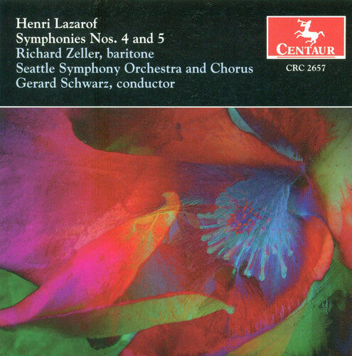 

CD диск Lazarof / Zeller / Schwarz / Seattle So: Symphony 4 & 5