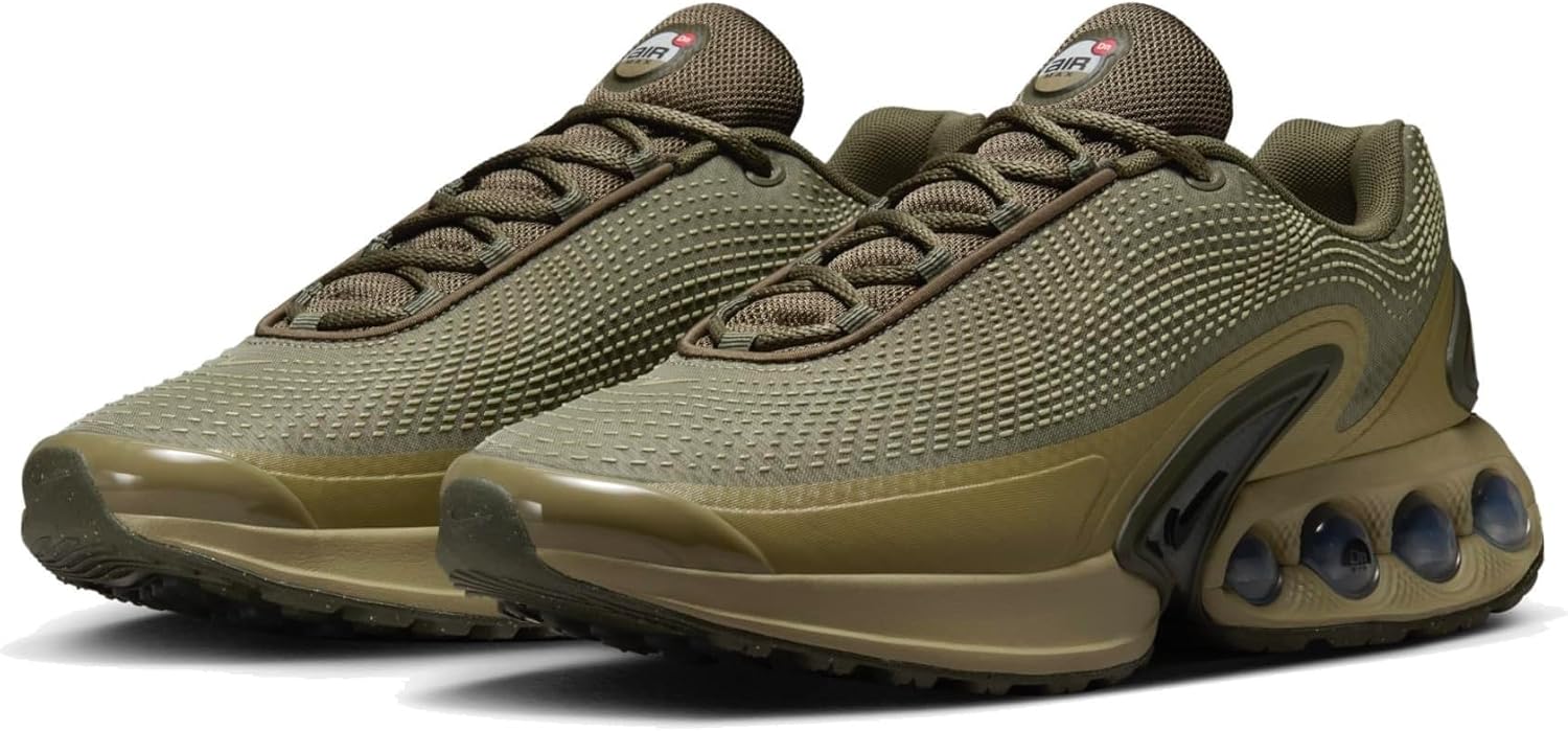 Мужские кроссовки NIKE Air Max DN, Medium Olive Black Neutral Olive — фото 3