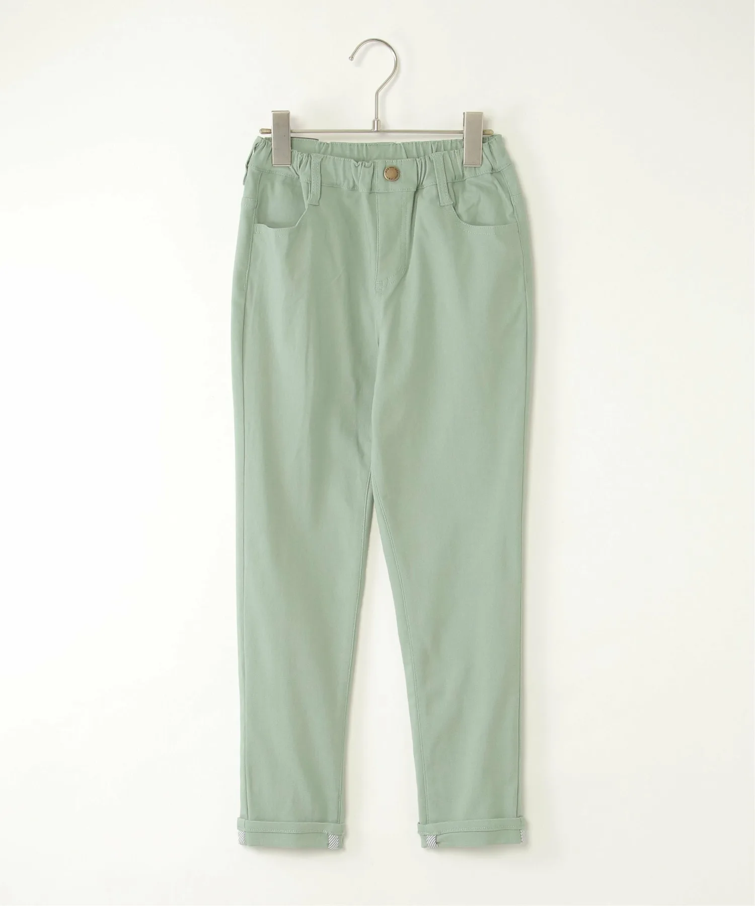 Удобные штаны GOKU, суперэластичные, для девочек (120-160 см) Ikka, Mint green — фото 2