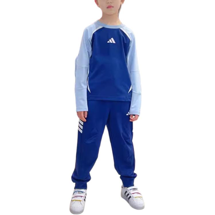 Adidas Повседневная спортивная одежда blue для детей 3-7 лет — фото 3