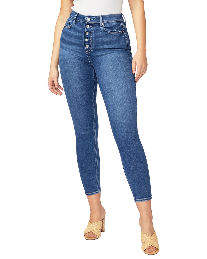 

PAIGE Cheeky Wonderwall High Rise Skinny Jean, синий
