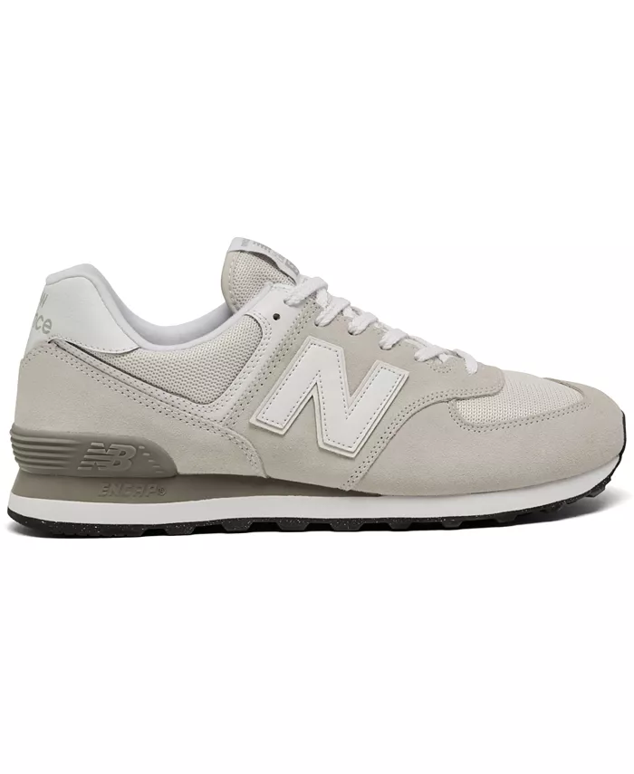 Мужские повседневные кроссовки 574 от Finish Line New Balance, серый — фото 2