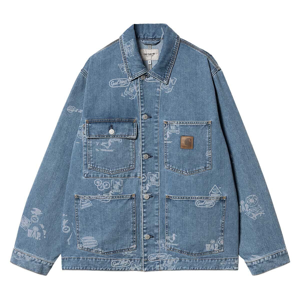 

Куртка Stamp Carhartt WIP, цвет Wash Blau
