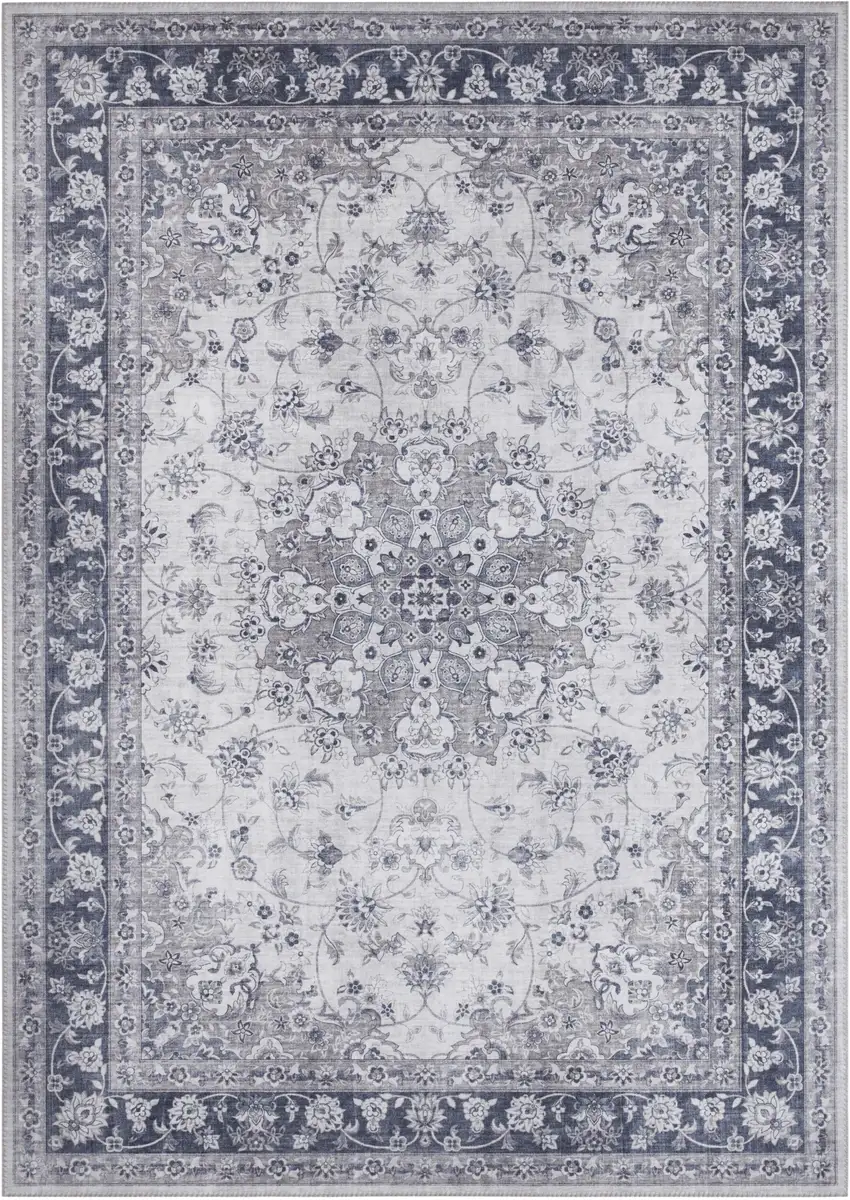 

ELLE DECORATION Ковер "Наин", прямоугольный, восточный, восточный, короткий ворс, гостиная, спальня, винтажный вид 200х290 см, цвет saphirblau