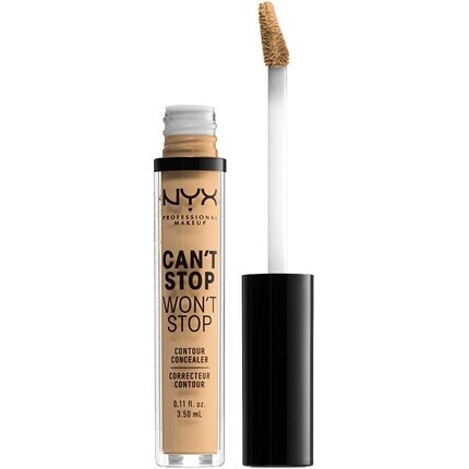 

Nyx Can’t Stop Won’t Stop Контурный консилер с полным покрытием True Beige, 3,5 мл, Nyx Professional Makeup