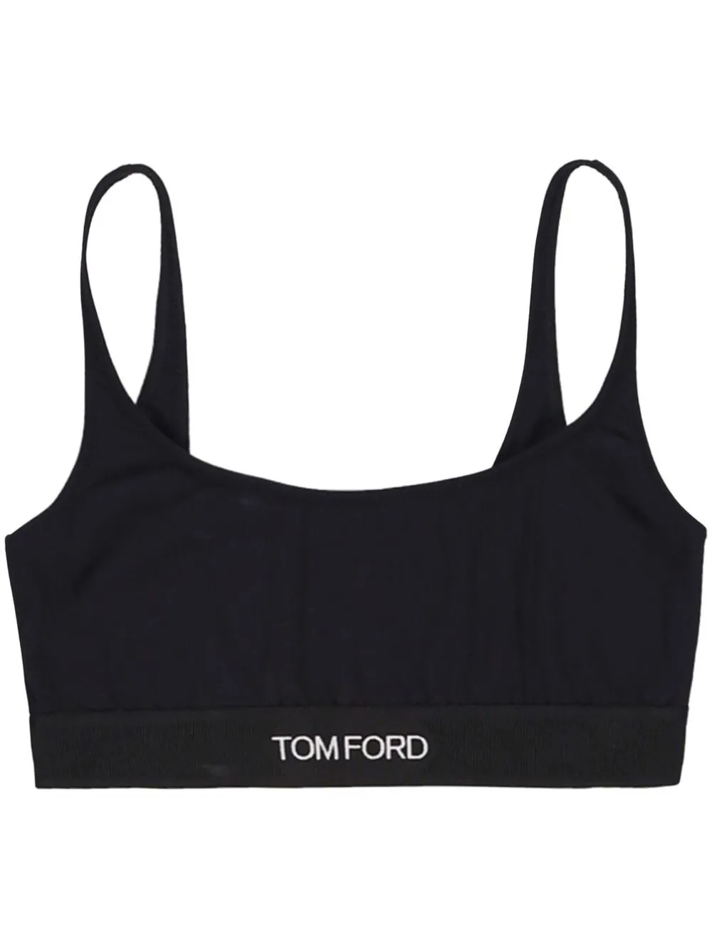 

Топ-бралетт с логотипом Signature TOM FORD, черный
