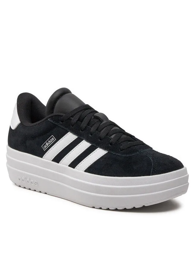 Adidas Детские кроссовки VL Court Bold Lifestyle IH4777 черные — фото 2