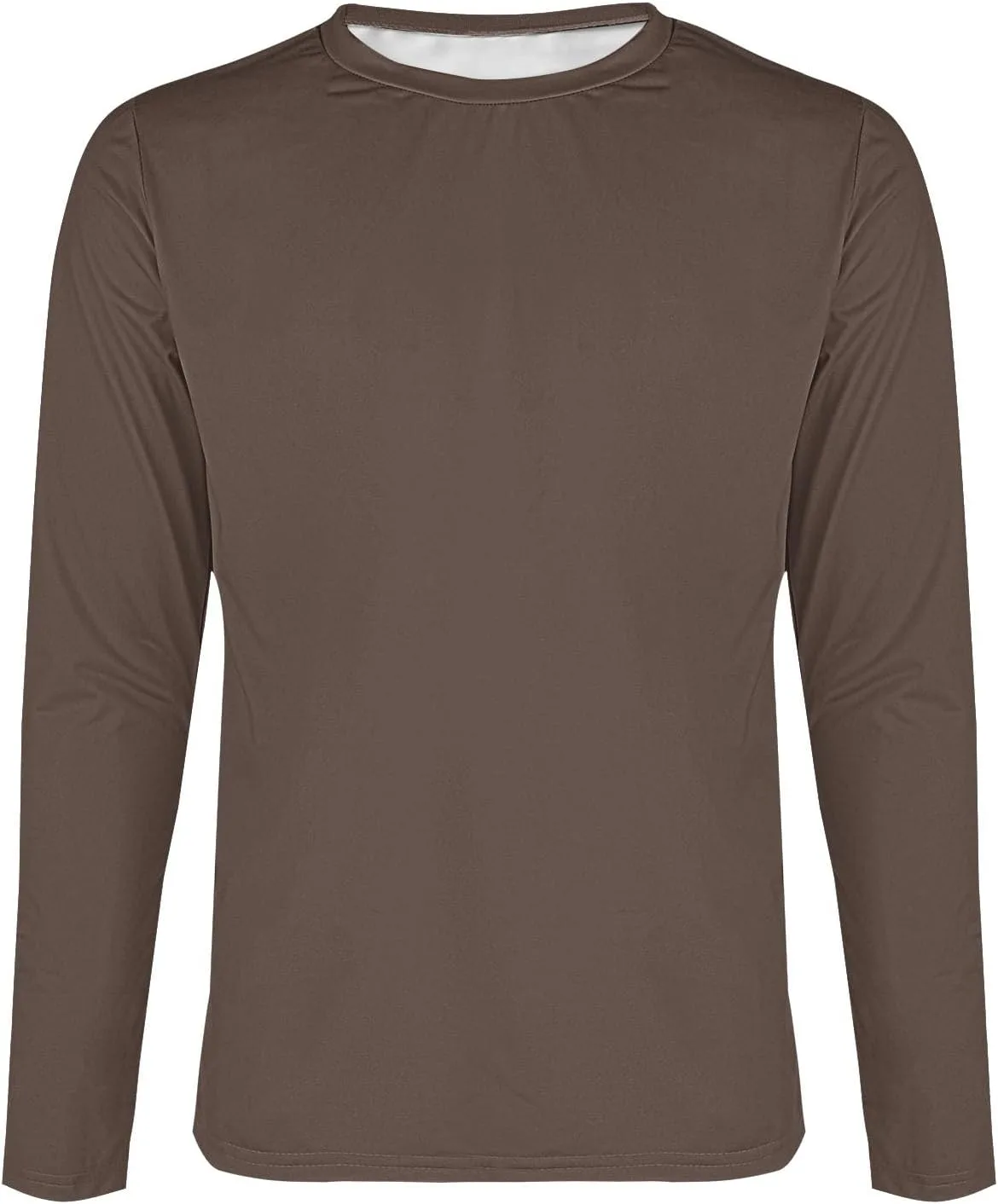 Футболка с длинным рукавом для мужчин Cotton Crew Neck Moisture Wicking — фото 4