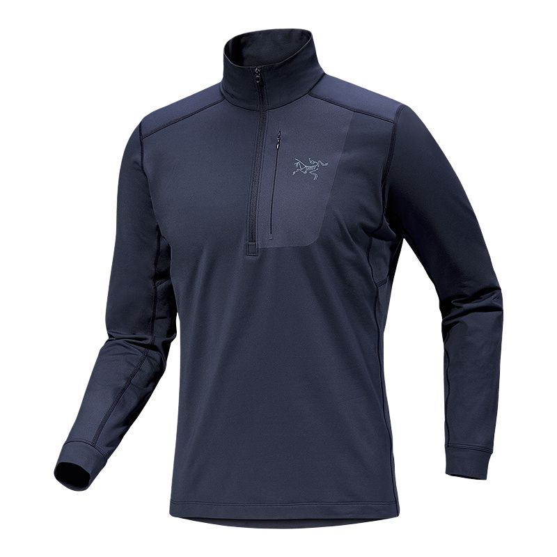 

RHO LT Fleece Clothing Men's Arcteryx, синий черный/черный sapphire