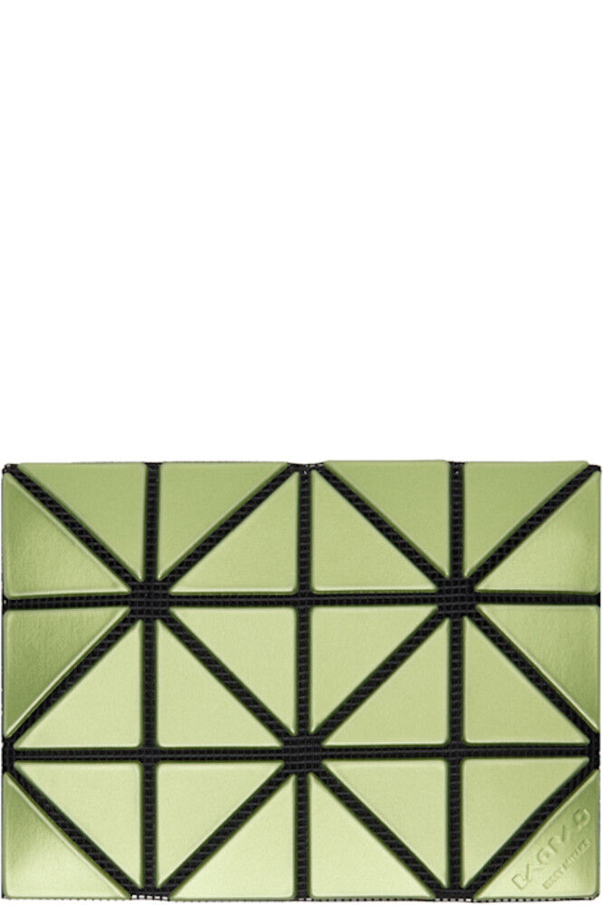 

Зелено-желтая двухстворчатая визитница BAO BAO ISSEY MIYAKE