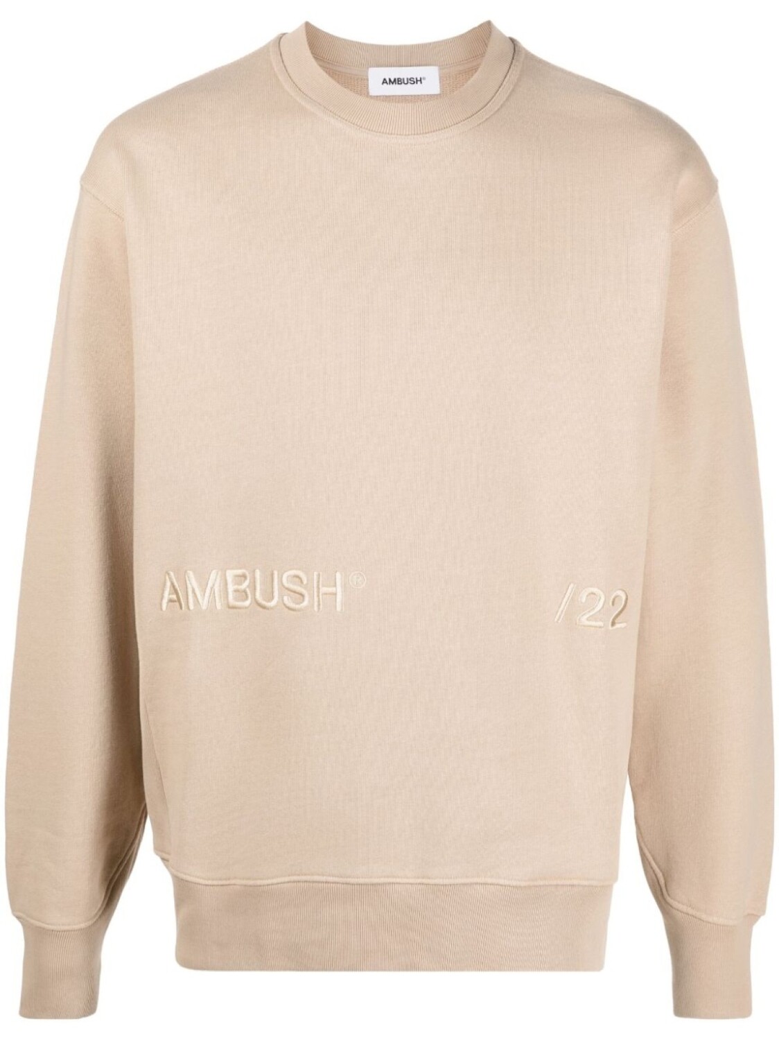 

Толстовка с вышитым логотипом AMBUSH, бежевый