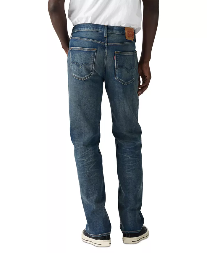 Мужские джинсы 501 Original Fit с застежкой на пуговицы и эластичным лифом Levi's, синий — фото 3